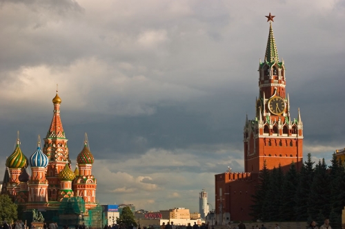 St. Basil's Cathedral and the Kremlin, Red Square, Moscow