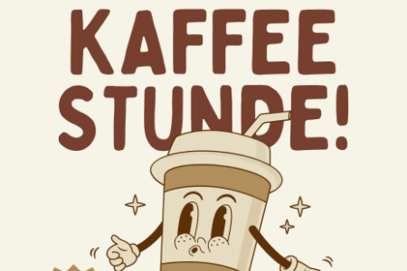 Kaffeestunde: 2-3pm Fridays in Joe Brown Lobby